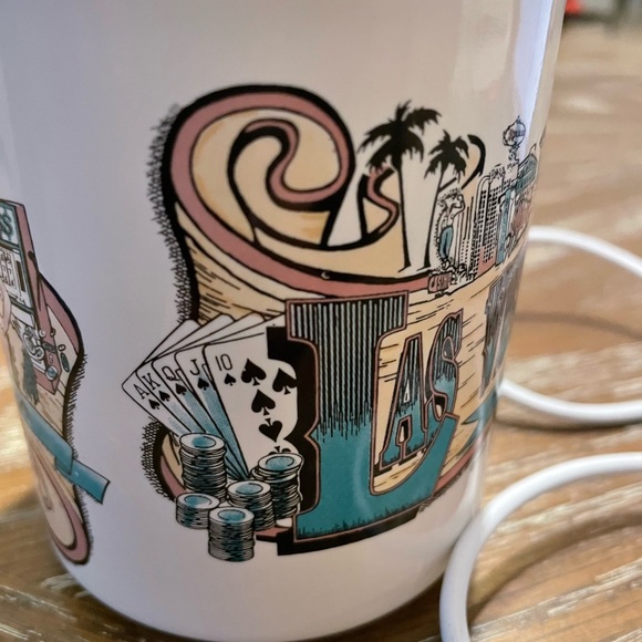 Vintage 1992 Las Vegas Nevada Mug - Picture 6 of 6